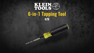 6-in-1 Tapping Tool, Cushion Grip (626)