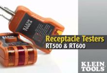 Klein Tools Receptacle Testers - RT500 & RT600