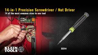 14-in-1 Precision Screwdriver/ Nut Driver