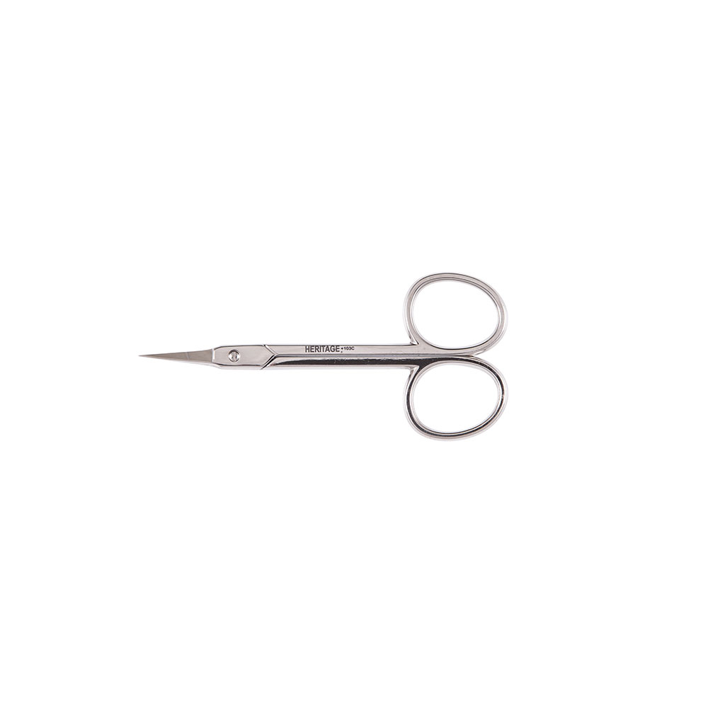 Embroidery Scissor, Fine Point. Curved Blade