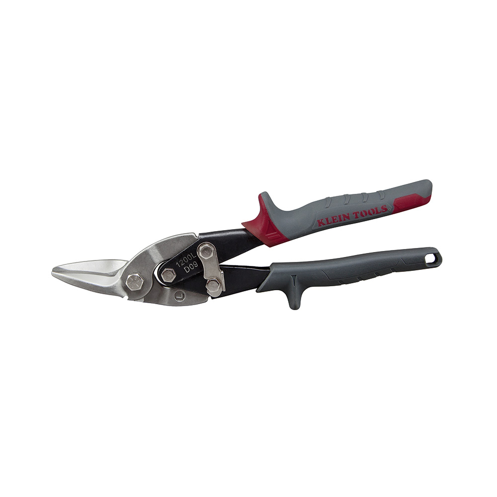 Aviation Snips with Wire Cutter, Left