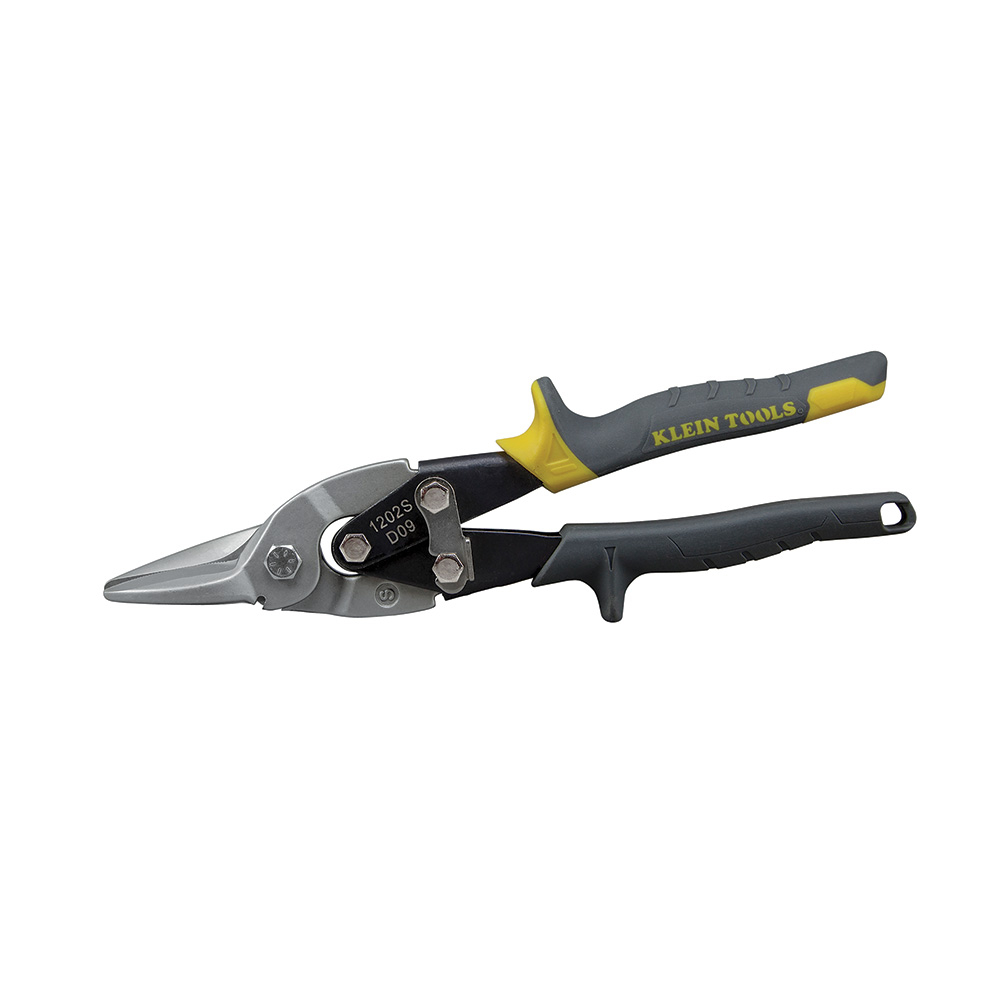 Aviation Snips with Wire Cutter, Straight