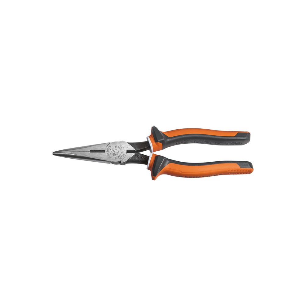 Long Nose Side Cutter Pliers, 8-In Slim Insulated - 2038EINS | Klein Tools  - For Professionals since 1857