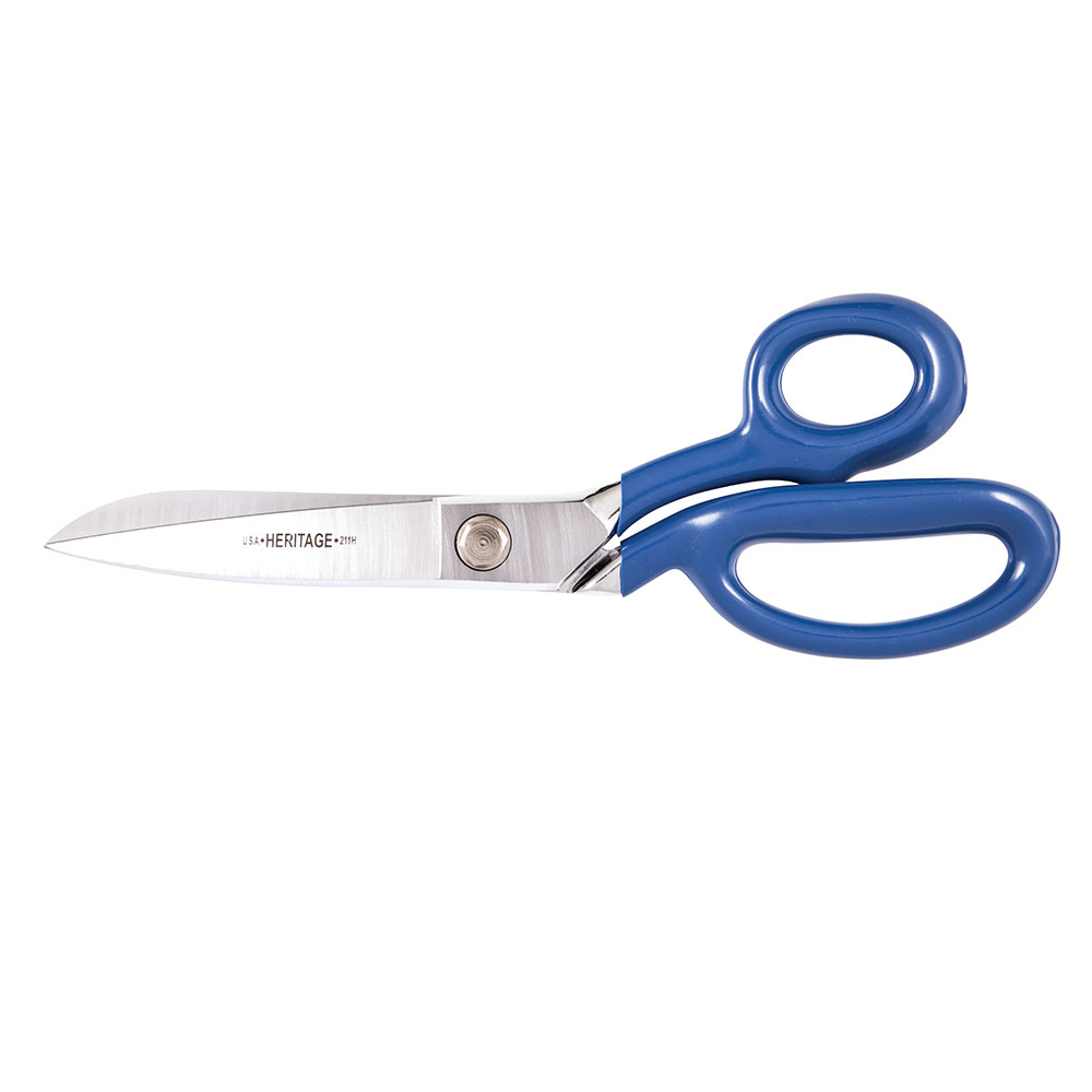 Bent Trimmer, Knife Edge, Blue Coated, 11-1/2-Inch