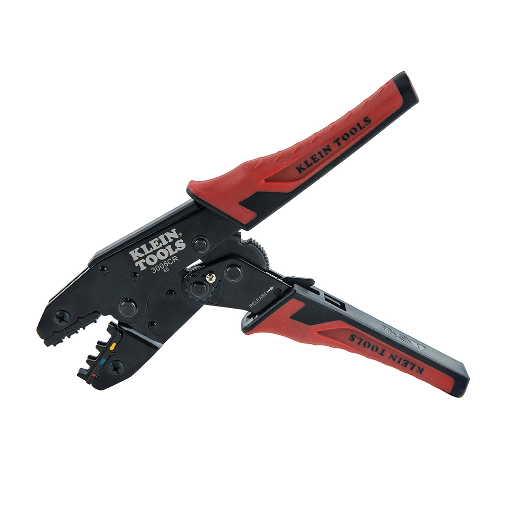 Ratcheting Crimper, 10-22 AWG - Insulated Terminals - 3005CR 