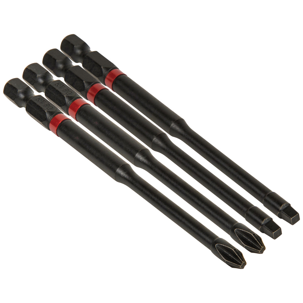 Pro Impact Power Bits, Assorted 4-Pack