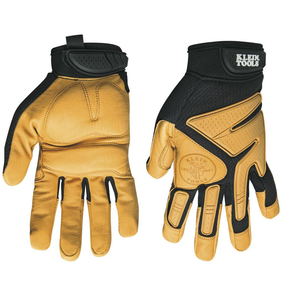 Journeyman Leather Gloves, Medium