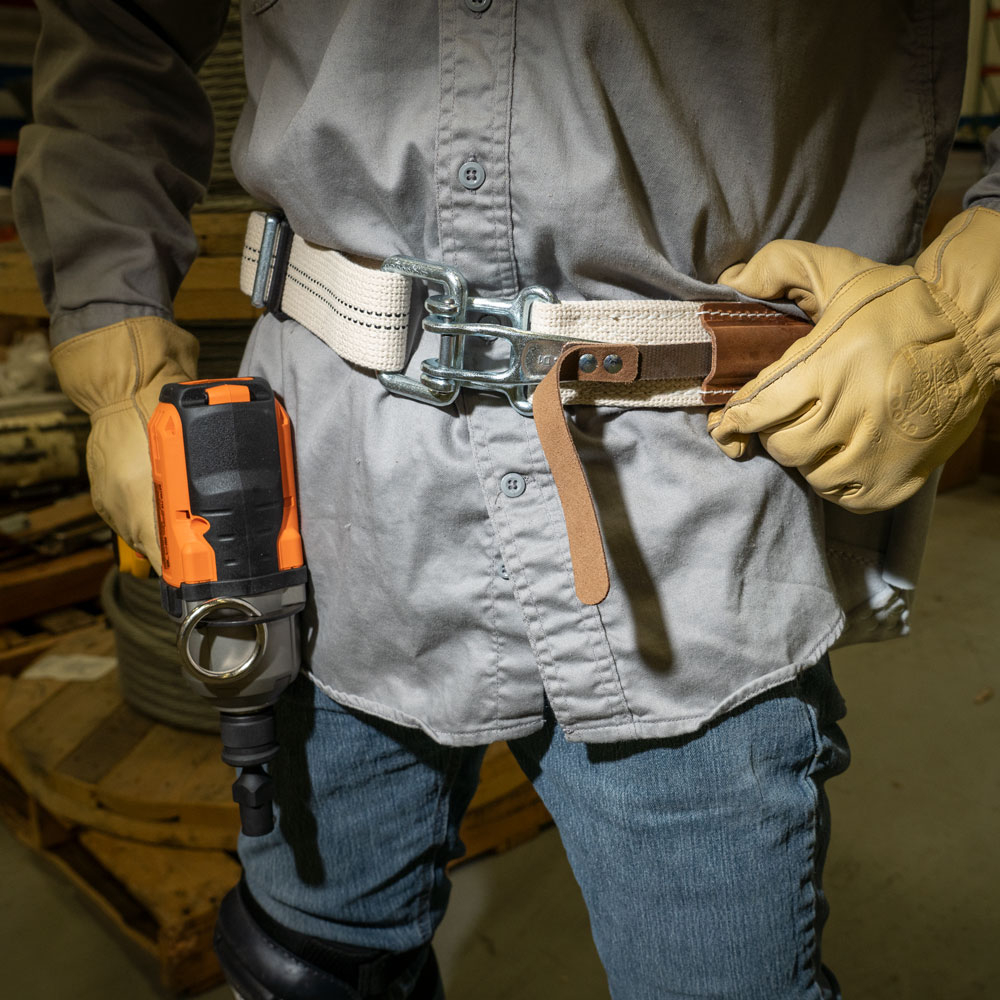 Padded Leather Quick-Release Belt, Medium - 5426M | Klein Tools 