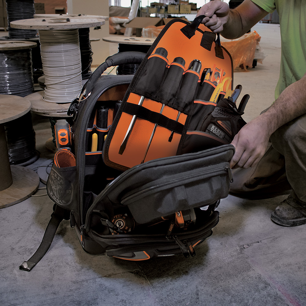 Tradesman Pro™ Tool Master Tool Bag Backpack, 48 Pockets, 19.5 