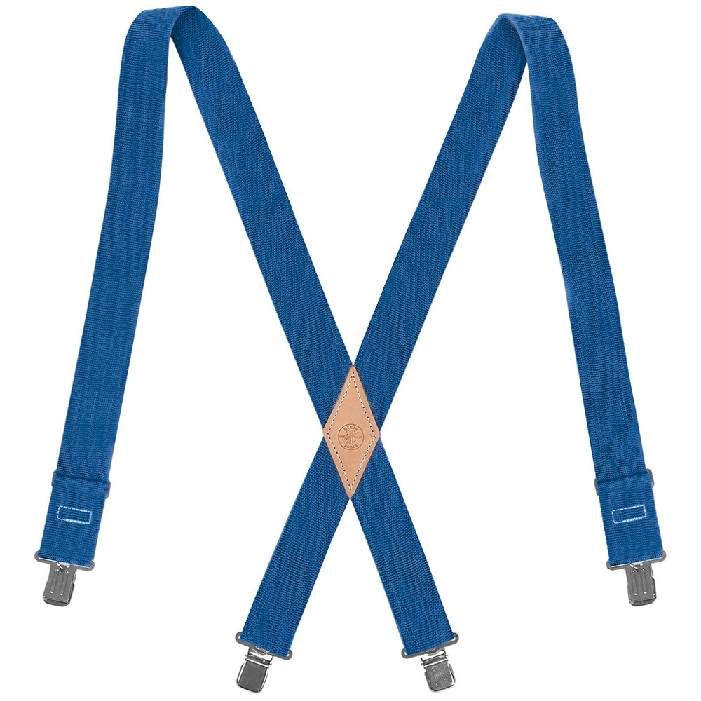Nylon-Web Suspenders with Adjustable Back