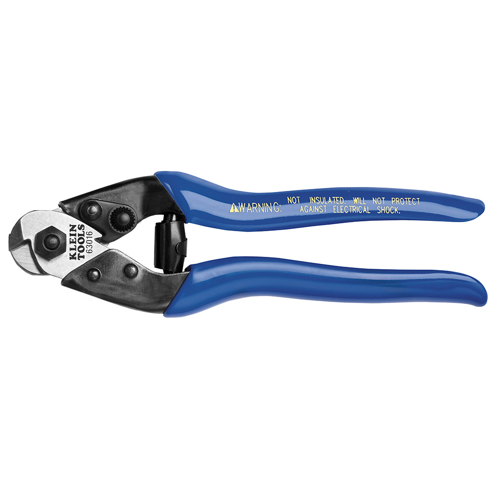 Heavy-Duty Cable Cutter, Blue, 7 1/2-Inches