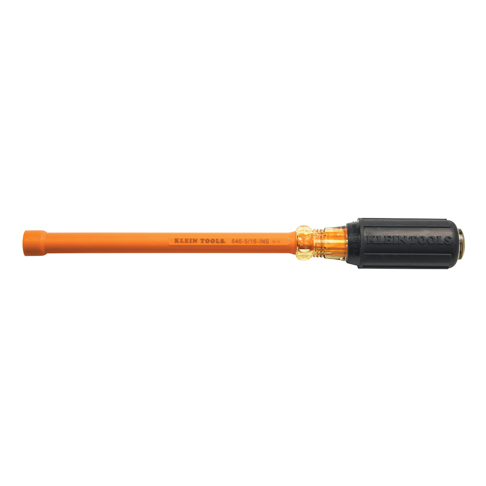 5/16-Inch Insulated Nut Driver with 6-Inch Shank