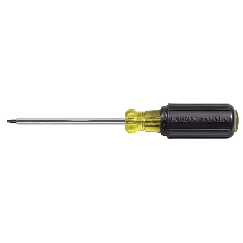 #0 Square Recess Screwdriver 4-Inch Shank