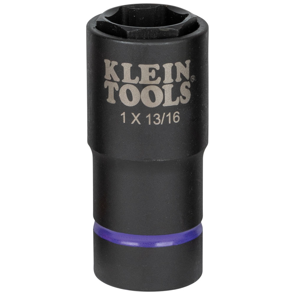 2-in-1 Impact Socket, 6-Point, 1 and 13/16-Inch