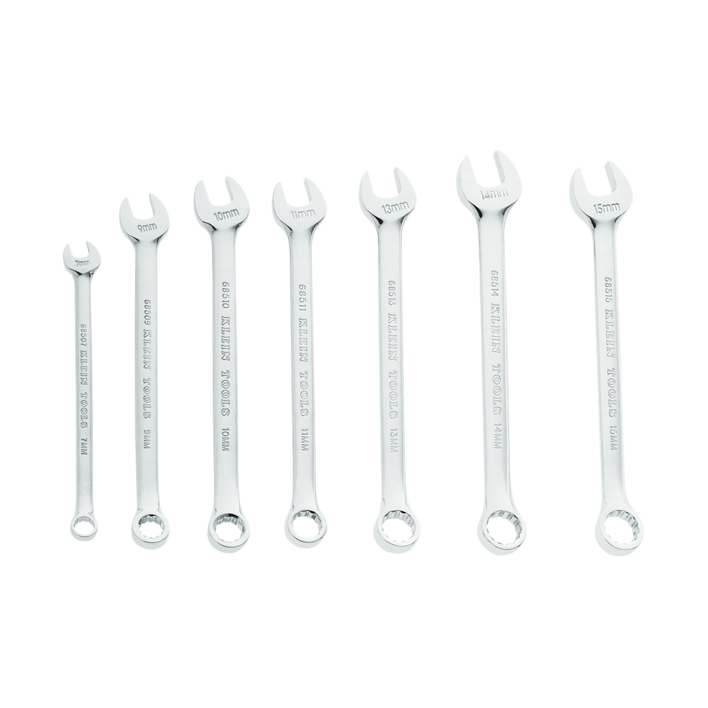 Combination Wrench Set, Metric, 7-Piece - 68500 | Klein Tools 
