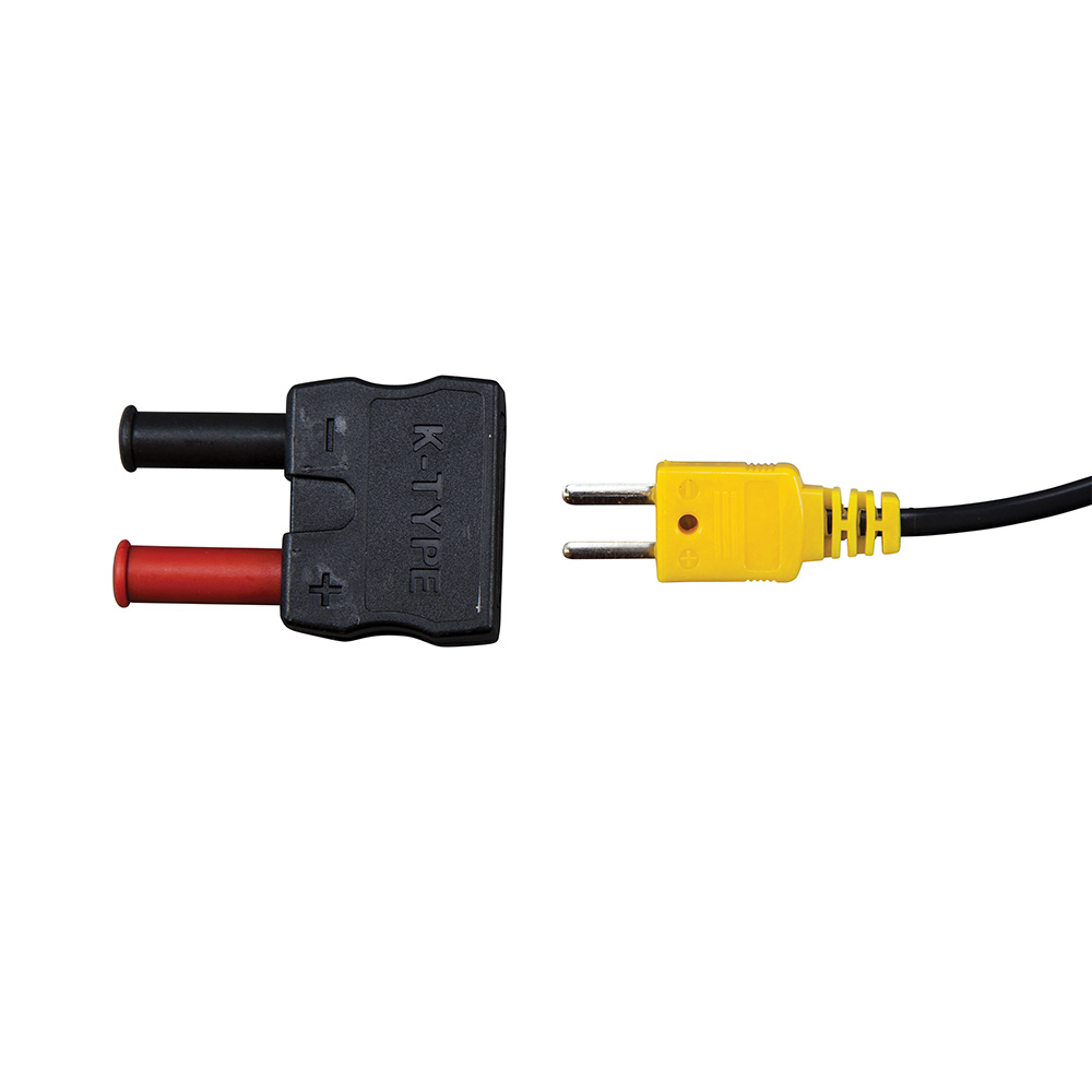 K-Type Thermocouple Adaptor Mini K Type to Round Banana Plug Thermometer TO 
