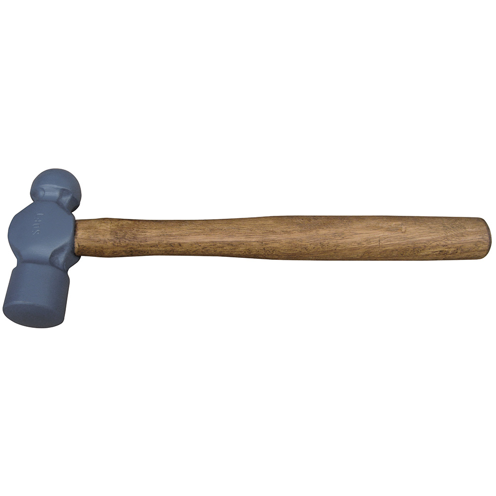 Normalized Ball Peen Hammer, Wooden Handle, 40 oz.