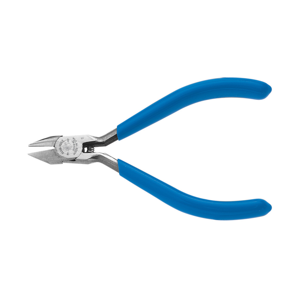 Diagonal Cutting Pliers, Pointed Nose, Extra-Narrow Jaw, 4-Inch