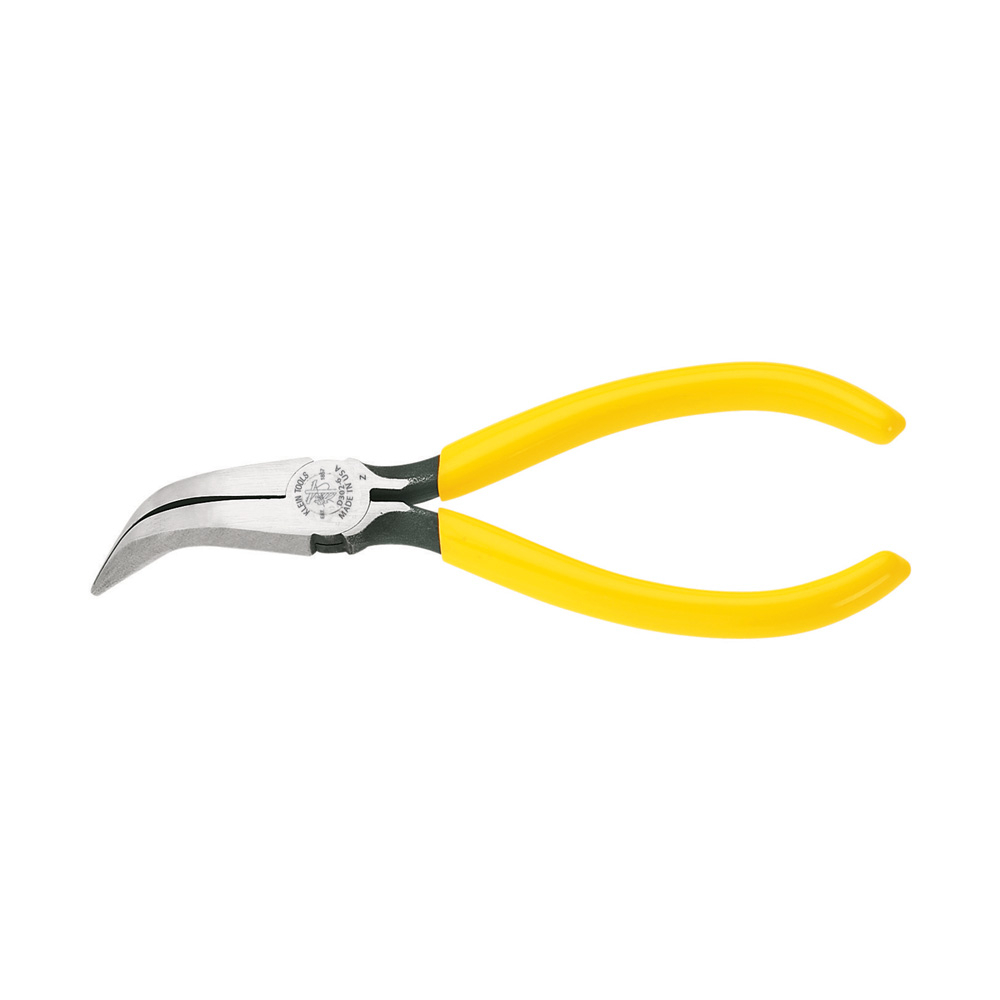 Pliers, Curved Needle Nose Pliers, 6-1/2-Inch