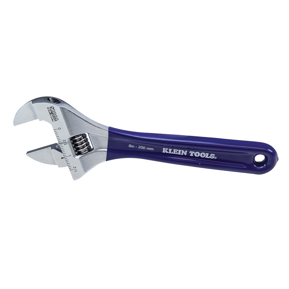 Slim-Jaw Adjustable Wrench, 8-Inch