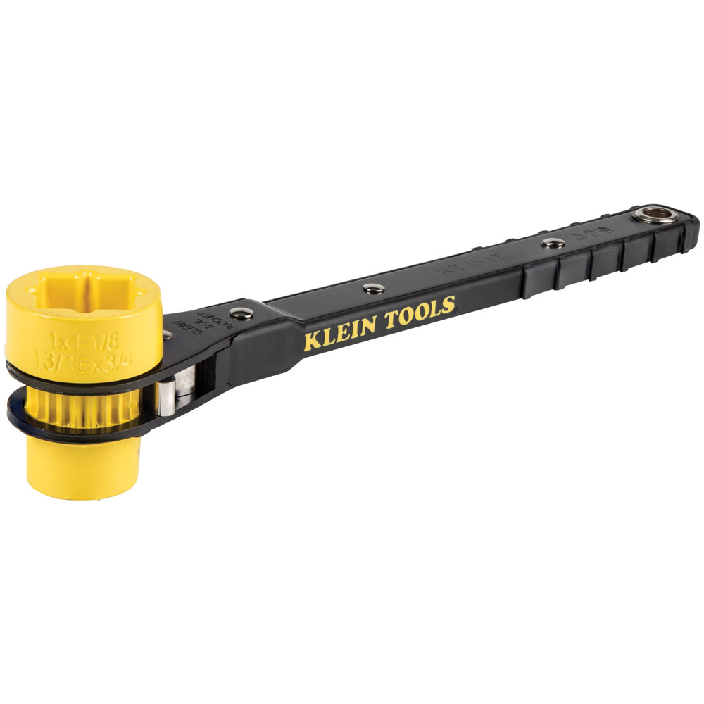 4-in-1 Lineman's Ratcheting Wrench - KT151T | Klein Tools - For 