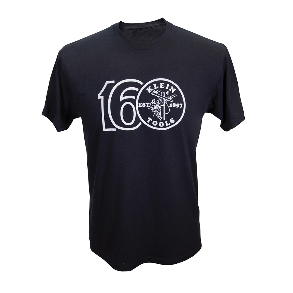 T-Shirt, Short Sleeve, Black, 160 Ltd Ed, Men's XL - MBA00092-3 | Klein ...