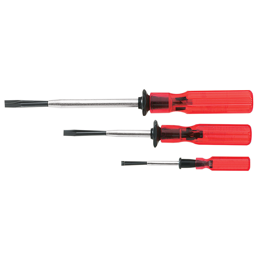6 x 150mm Flat Slotted Head Magnetic Tip Screwdriver By Simply Tools 