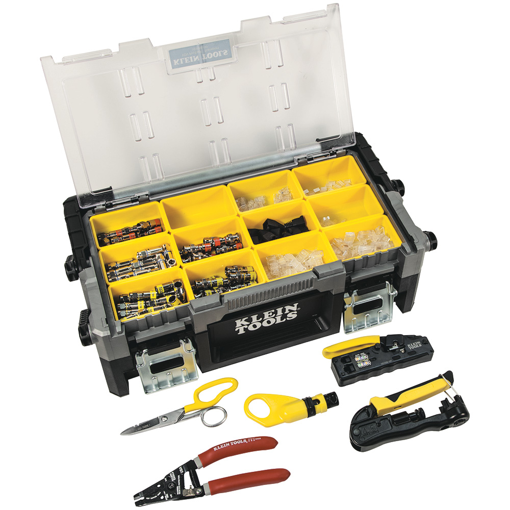 VDV ProTech™ Data & Coaxial Kit - VDV001-833 | Klein Tools - For  Professionals since 1857