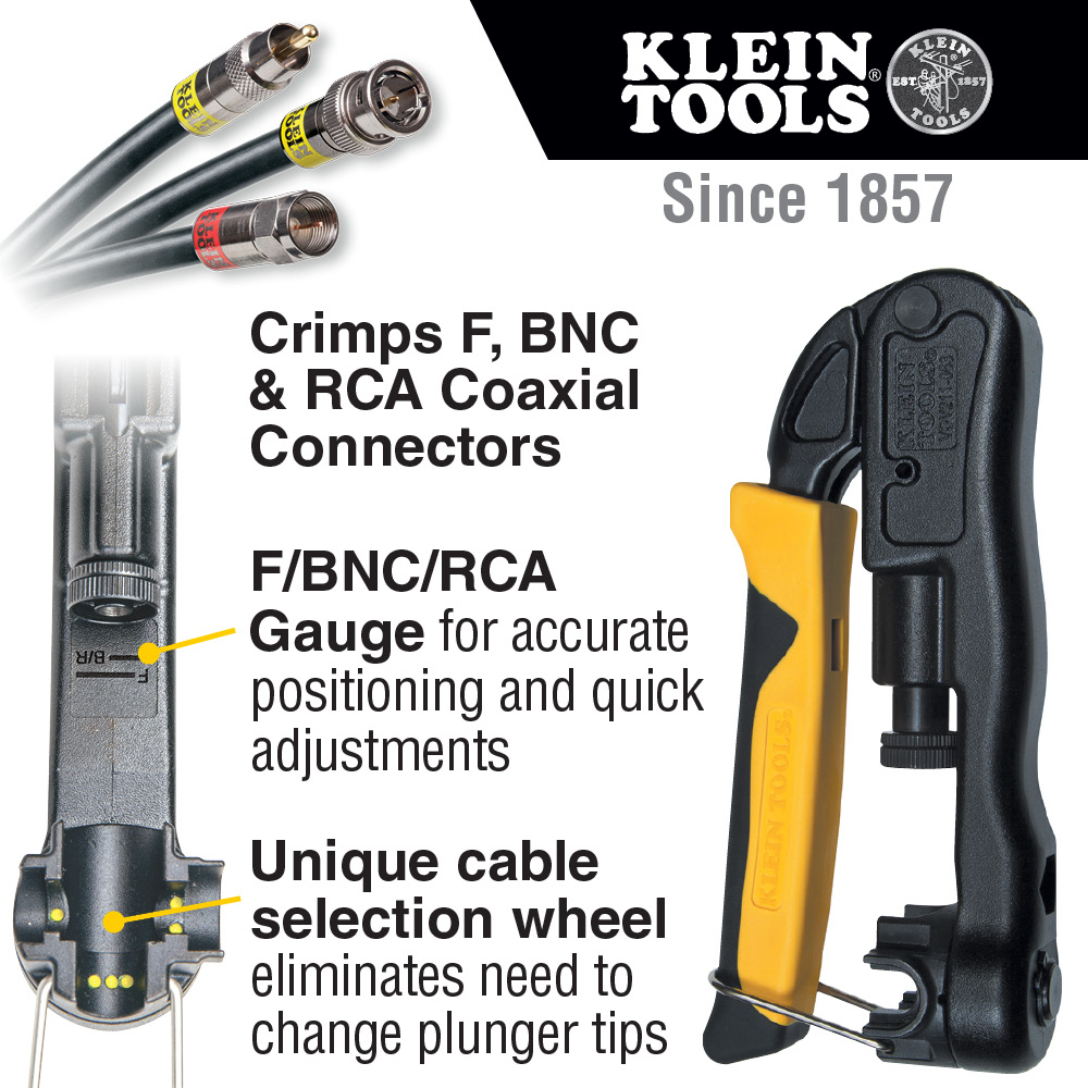 VDV ProTech™ Data & Coaxial Kit - VDV001-833 | Klein Tools - For  Professionals since 1857