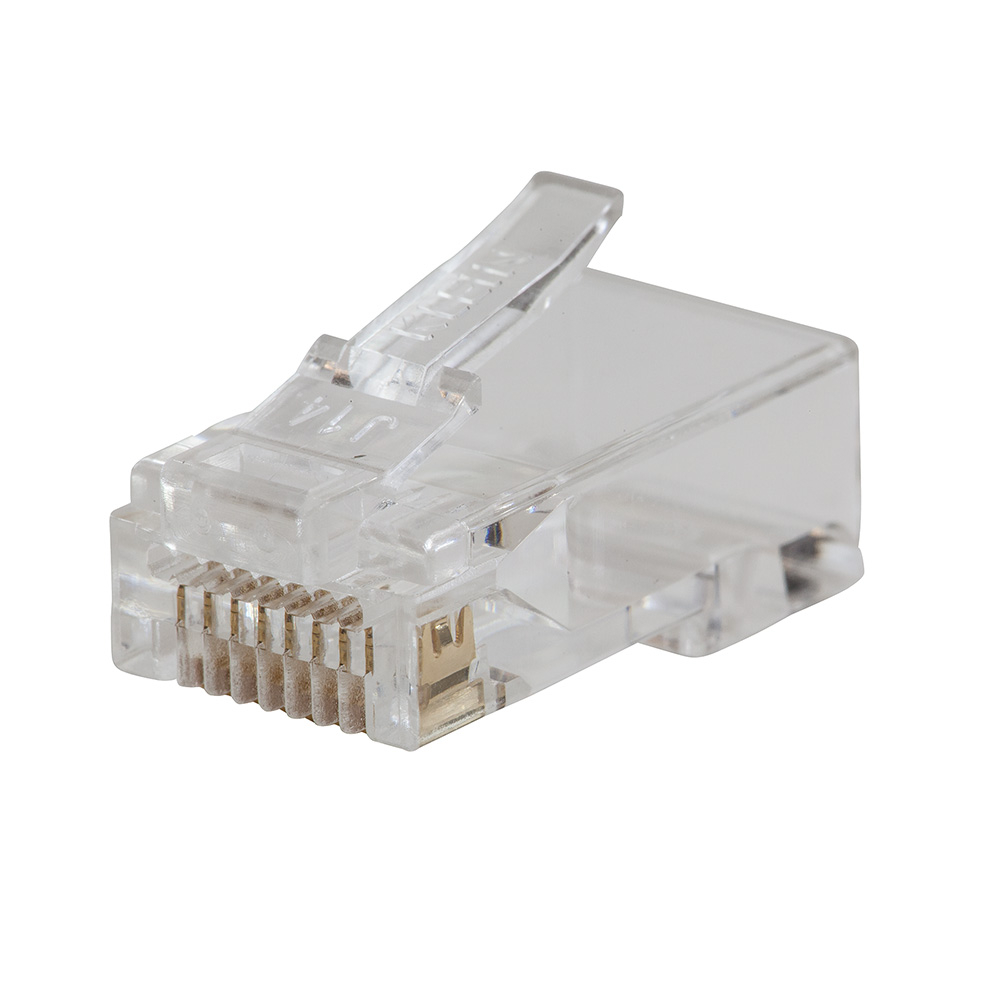 Pass-Thru™ Modular Data Plug, RJ45- CAT5E, 50-Pack
