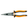 Long Nose Side Cutter Pliers, 8-In Slim Insulated - Alternate Image