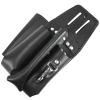 Black Leather Tool Pouch for Belts - Alternate Image