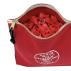 Zipper Bag, Canvas Tool Pouch, 10-Inch, Red - Alternate Image