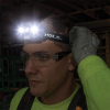 Rechargeable Headlamp with Fabric Strap, 400 Lumens, All-Day Runtime - Alternate Image