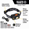 Rechargeable 2-Color LED Headlamp with Adjustable Strap - Alternate Image
