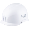 Safety Helmet, Non-Vented-Class E, White - Alternate Image