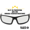 Professional Safety Glasses, Full Frame, Clear Lens - Alternate Image