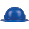 Hard Hat, Non-Vented, Full Brim Style , Blue - Alternate Image
