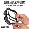 Professional Full-Frame Gasket Safety Glasses, Gray Lens - Alternate Image