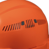 Hard Hat, Vented, Cap Style with Headlamp, Orange - Alternate Image