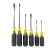 Screwdriver Set, Slotted and Phillips, 6-Piece - Alternate Image