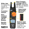 Electrical Tester, Open Jaw Fork Meter, AC Auto-Ranging, 200 Amp - Alternate Image