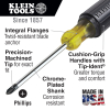 Screwdriver Set, Slotted, Phillips and Square, 5-Piece - Alternate Image