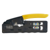 Ratcheting Data Cable Crimper / Stripper / Cutter, Compact - Alternate Image