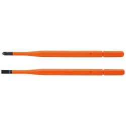 13156 Screwdriver Blades, Insulated Single-End, 2-Pack
