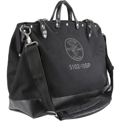 510218SPBLK Deluxe Tool Bag, Black Canvas, 13 Pockets, 18-Inch