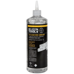Wire and Cable Pulling Lubricant - Klein Tools offers a variety of synthetic wax and foam lubricant options to meet your jobsite needs. Whether you need a small amount for one job or a large amount for an entire jobsite, Klein has size options to work for you.