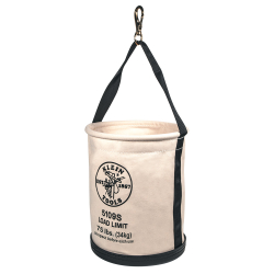 5109S Canvas Bucket, Straight Wall with Swivel Snap, 12-Inch