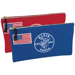 55777RWB American Legacy Zipper Bags, Canvas Tool Pouches, 2-Pack