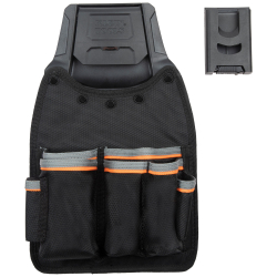klein tradesman pro tools backpack pouch tool belt clip modular trimming